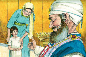 Bibel Illustrationen - 1. Samuel 1