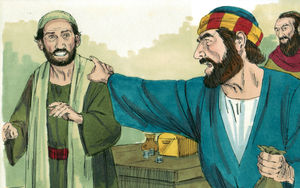 Bibel Illustrationen - Apostelgeschichte 5