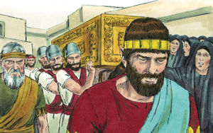 Bibel Illustrationen - 1. Chronik 29