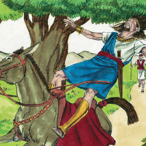 Bibel Illustrationen - 2. Samuel 18