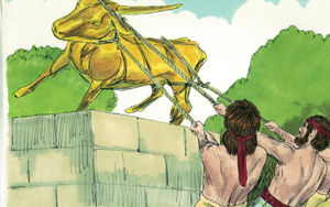 Bibel Illustrationen - 2. Könige 23