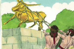 Bibel Illustrationen - 2. Könige 23