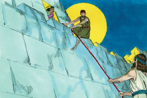 Bibel Illustrationen - Josua 2