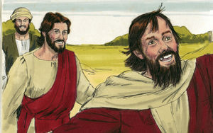 Bibel Illustrationen - Lukas 17