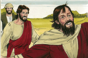 Bibel Illustrationen - Lukas 17