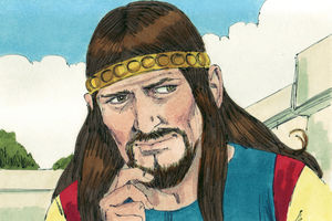 Bibel Illustrationen - 2. Samuel 15