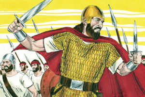 Bibel Illustrationen - 1. Samuel 13