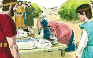 Bibel Illustrationen - 1. Samuel 4