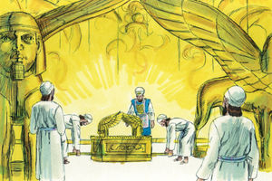 Bibel Illustrationen - 2. Chronik 3