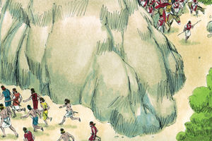Bibel Illustrationen - 1. Samuel 23