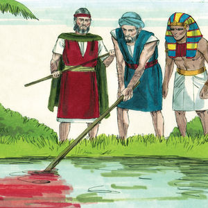 Bibel Illustrationen - Exodus 7
