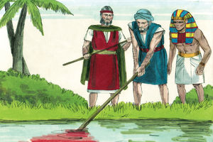 Bibel Illustrationen - Exodus 7
