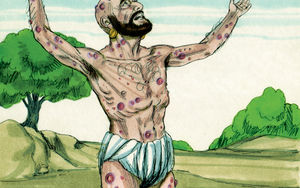 Bibel Illustrationen - Hiob 16