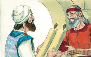 Bibel Illustrationen - 2. Könige 22