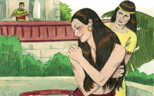 Bibel Illustrationen - 2. Samuel 11