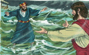 Bibel Illustrationen - Matthäus 14