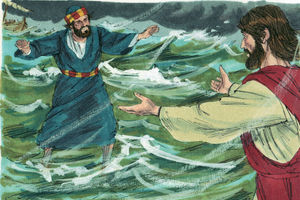 Bibel Illustrationen - Matthäus 14
