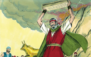 Bibel Illustrationen - Exodus 32