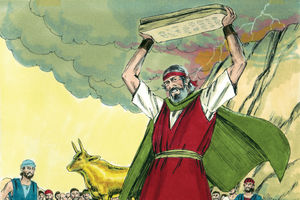 Bibel Illustrationen - Exodus 32