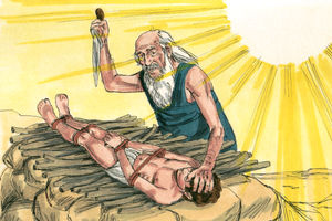 Bibel Illustrationen - Genesis 22