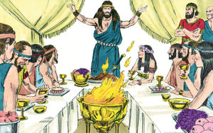 Bibel Illustrationen - Richter 14