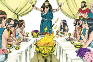 Bibel Illustrationen - Richter 14