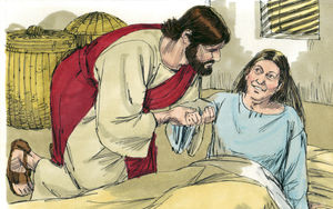 Bibel Illustrationen - Matthäus 8