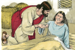 Bibel Illustrationen - Matthäus 8