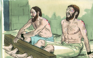 Paulus und Silas in Philippi