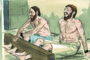 Paulus und Silas in Philippi
