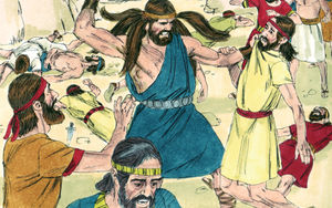 Bibel Illustrationen - Richter 15