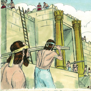 Bibel Illustrationen - 2. Könige 12