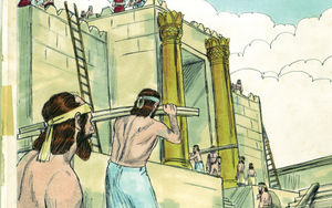 Bibel Illustrationen - 2. Könige 12