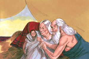 Bibel Illustrationen - Genesis 21