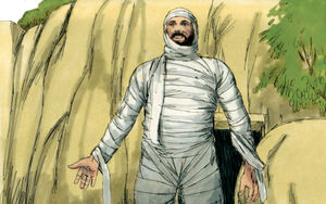 Bibel Illustrationen - Johannes 11