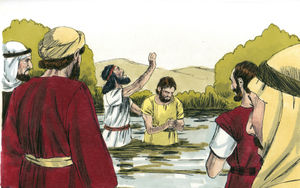Bibel Illustrationen - Matthäus 3