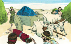 Bibel Illustrationen - 1. Chronik 13
