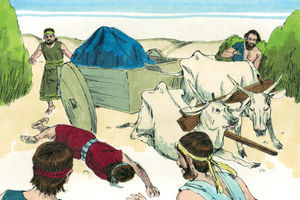 Bibel Illustrationen - 1. Chronik 13