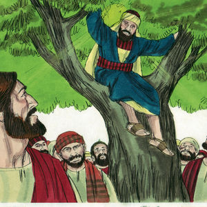 Bibel Illustrationen - Lukas 19