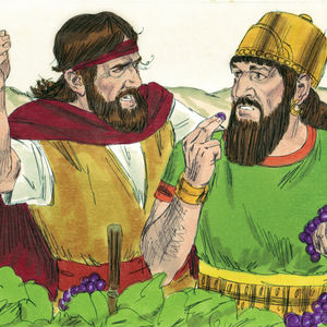 Bibel Illustrationen - 1. Könige 21