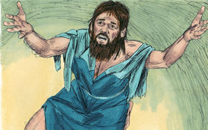 Bibel Illustrationen - Esra 9