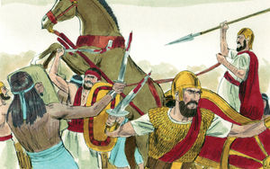 Bibel Illustrationen - 2. Samuel 10