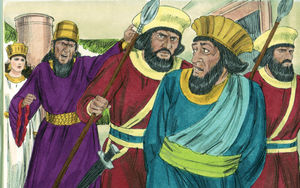 Bibel Illustrationen - Esther 7