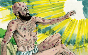 Bibel Illustrationen - Hiob 19