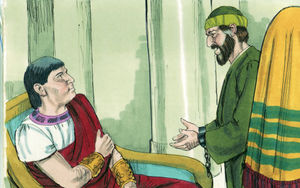 Bibel Illustrationen - Apostelgeschichte 24