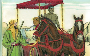 Bibel Illustrationen - Apostelgeschichte 8