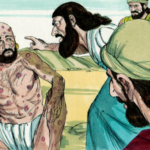 Bibel Illustrationen - Hiob 15