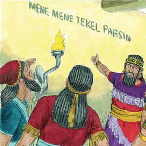 Bibel Illustrationen - Daniel 5