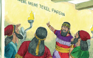 Bibel Illustrationen - Daniel 5