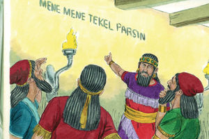 Bibel Illustrationen - Daniel 5